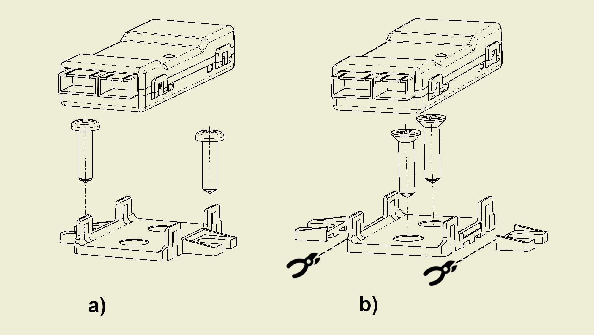 CANNY 5.3 MD1A Mounting Options