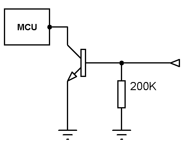 Channel diagram in "input float" mode Channel diagram in “input float” mode
