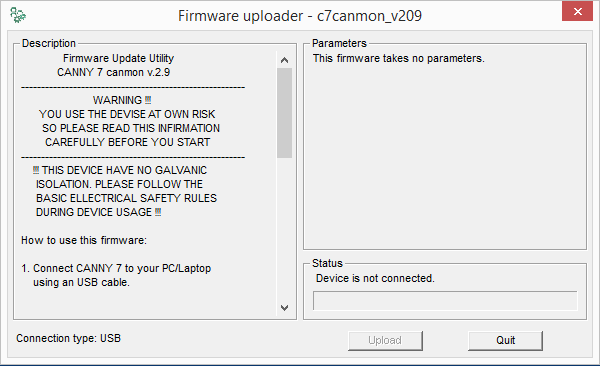 Software upload utility