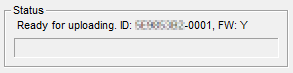 Firmware upload - the initial stage