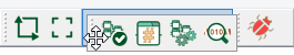 Moving toolbar items. Example 1.