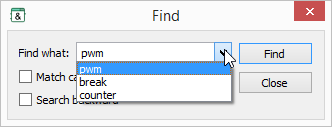 Search history.